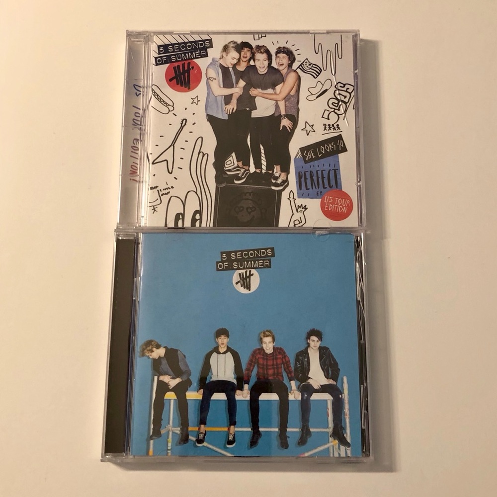 5 seconds of summer cds